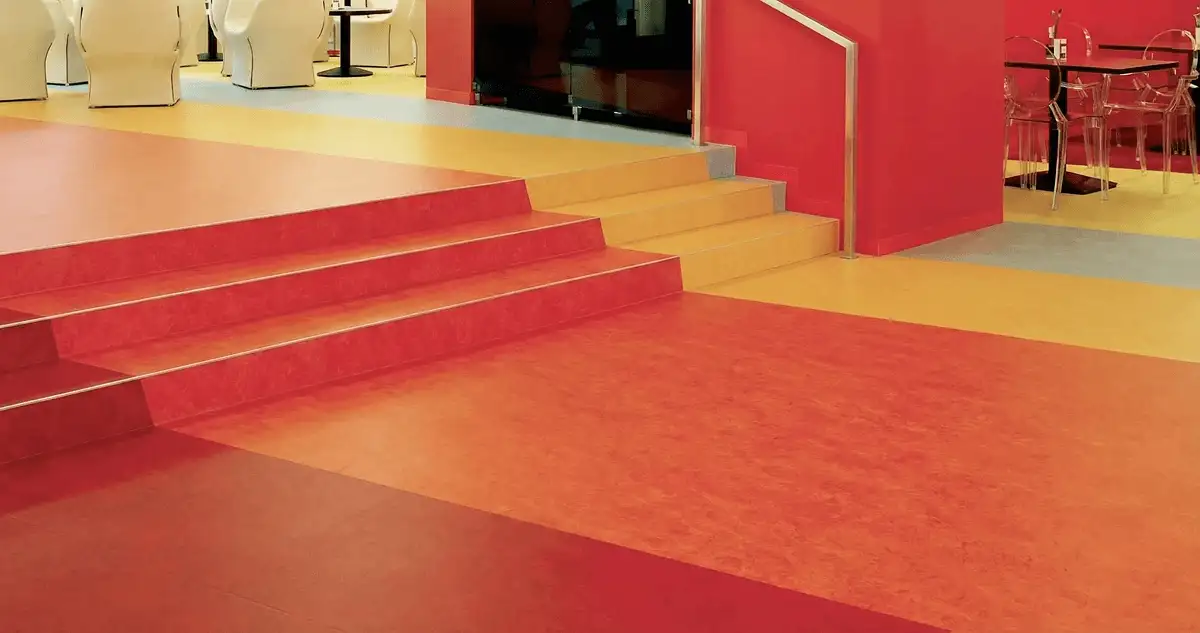 Snack bar with beautiful professionally installed linoleum flooring in Spokane, WA