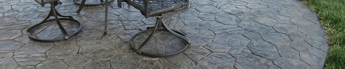 Garden relaxation area with professionally installed stone flooring in Spokane WA