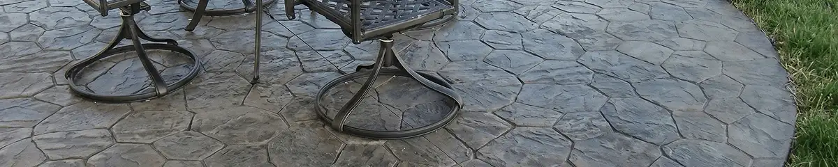 Garden relaxation area with professionally installed stone flooring in Spokane WA